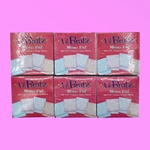 Vintage 2004 Lil Bratz Memo Pads Set of 6